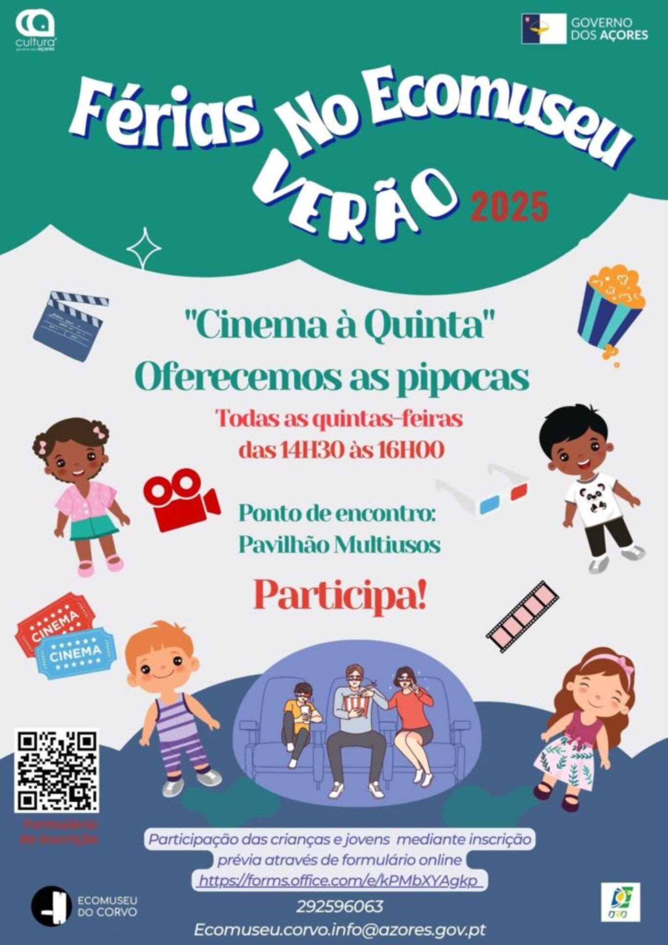 Férias no Ecomuseu – Cinema à Quinta
